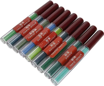 Kleurige 2mm Vulpotlood Navullingen, 8 Stuks per Kleur voor Mechanische Potloden en Tekenmateriaal