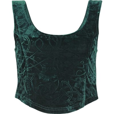 Black Premium by EMP Top - Episode of Emerald - S tot XXL - voor Vrouwen - groen