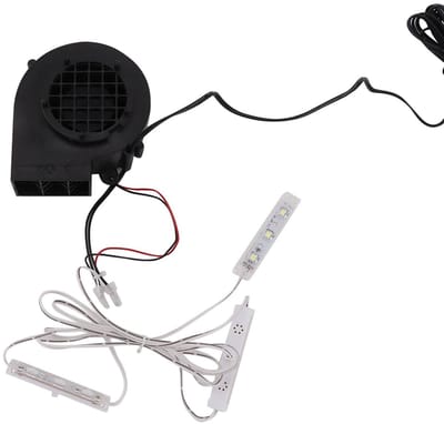 Dailygoody - Opblaasbare Luchtblazer - Decoraties voor Tuin en Vakantie - Wit Licht - LED Verlichting - Veilig en Leuke Versiering - Geschikt voor Buiten