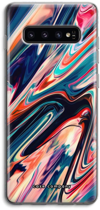 Case Company® - Hoesje geschikt voor Samsung Galaxy S10 4G hoesje - Quantum Being - Soft Cover Telefoonhoesje - Bescherming aan alle Kanten en Schermrand