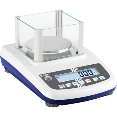 Kern PFB 1200-2 Precisie weegschaal Weegbereik (max.) 1.2 kg Resolutie 0.01 g werkt op stekkernetvoeding Zilver