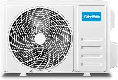 Airco Buitenunit - Monosplit Omvormer - Ruimte Koelen - Sterilisatie 56°C - 9.000 BTU - Gebroken wit