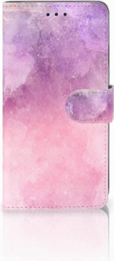 Hoesje Apple iPhone Xs Max Pink Purple Paint