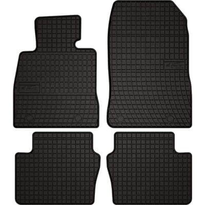 Wielganizator SolidPRO Serie - Auto Rubber Matten - Zwart - Mazda 2 III Hatchback 2015 - Perfecte Pasvorm