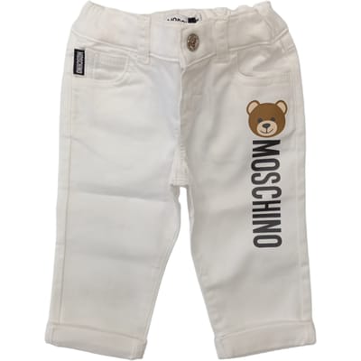 Moschino - Witte broek 10101 Lange MRP02M LRC01