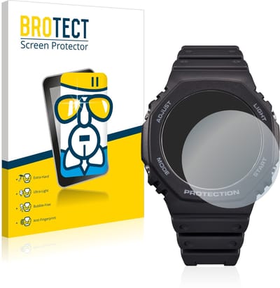 Screenprotector voor Casio G-Shock GA-B2100 Beschermglas transparant