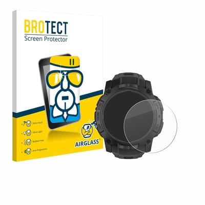 Screenprotector voor Garmin Instinct 3 Solar Tactical Edition (50 mm) Beschermglas transparant