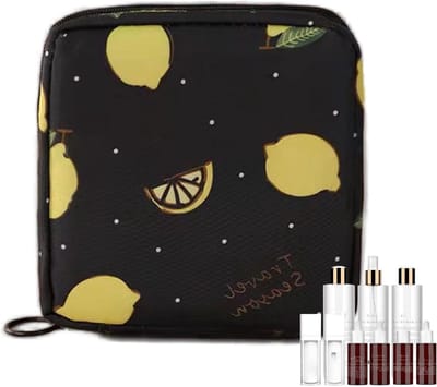 Menstruatiezakjes - Maandverband tasjes - Hygiënisch opbergen - Waterdicht Oxford doek - 12 x 12 cm - Meerkleurig