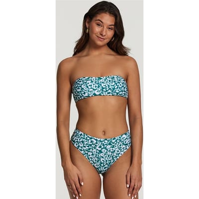 Shiwi Lola Bikini Set Lush Leopard Cool Pine Green Cool Pine Green Size: 34 | Bikinis Outlet | Dames | Ecru