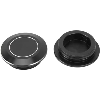 2 pièces Bouchon de trou de cadre de moto Aluminium CNC Bouchons de trou de cadre anti-poussière pour CMX1100 Noir noir