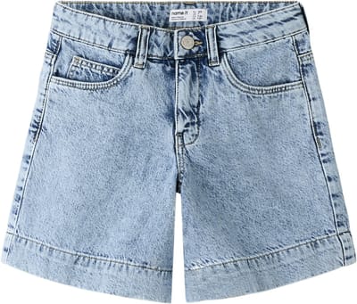 NAME IT - NKFROSE DNM LONG SHORTS 2072-MJ J - Meisjes - Bermuda shorts