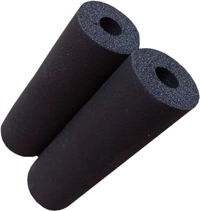 Isolatiebuis Rubber Kunststof - Isolatiekatoen Leidingen - Vorstbeveiliging Waterleiding - Vlamvertragend Materiaal - 9 Mm Dikte 1.8 M - Zwart