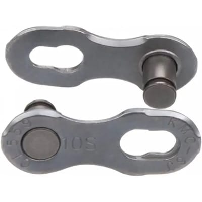 KMC 10-speed kettingschakel - anti-roest - zilver - set van 2 - EPT bescherming