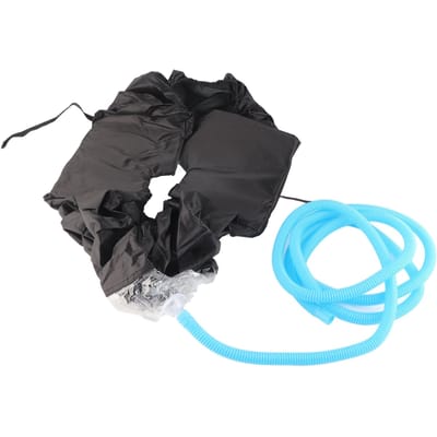 Sac Housse de Nettoyage pour Climatiseur Mural avec Tuyau d'Évacuation pour 1?Climatiseur 1.5P Noir black