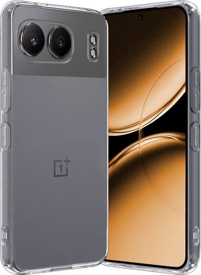 Hoes - Geschikt voor OnePlus Nord 4 - Sterk & Shockproof - Hoesje Cover - Siliconen Case - Transparant