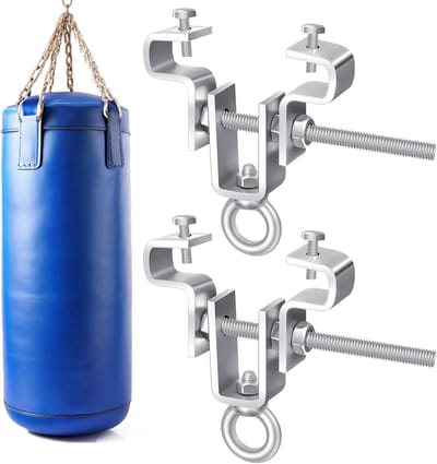 Zware Beugel Balken - Bokszakhouder Haken - Vechtsport Training - Verstelbaar Robuust Staal - 65mm-220mm Verstelbaar