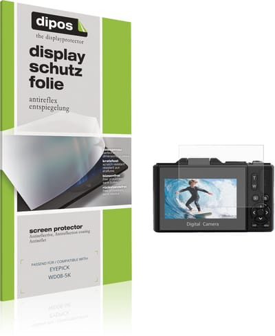dipos – 4x Matte Beschermfolie geschikt voor EYEPICK WD08-5K | Krasbestendige & antireflecterende Screenprotector Ultra-Thin