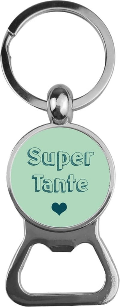 Bieropener Glas -  Super Tante