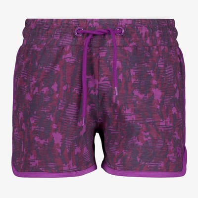 Osaga meisjes sweat short met print paars - Maat 116