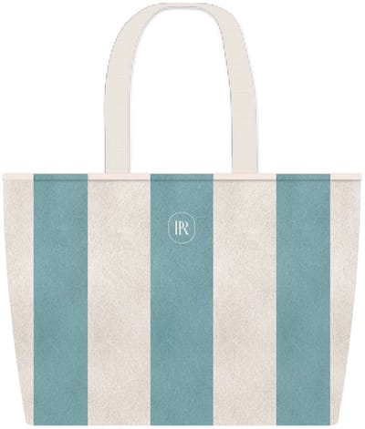 Place Réservée Classic beach bag 45x35cm atlantic