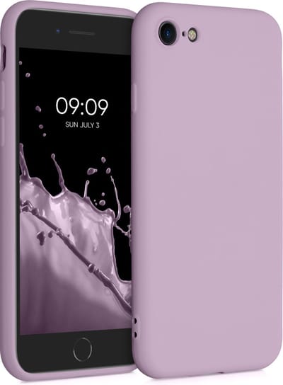 kwmobile telefoonhoesje geschikt voor Apple iPhone SE (2022) / iPhone SE (2020) / iPhone 8 / iPhone 7 - Hoesje voor smartphone - Back cover in mauve