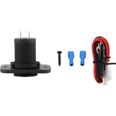 12V Dubbele USB-poort Aansluiting Auto Sigarettenaansteker Splitter Lader Stroomadapter Uitgang