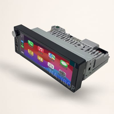 Geschikt voor Universeel 1DIN ( t/m ) | 6.8 inch Android 15.0 CarPlay autoradio | Draadloos CarPlay & Android Auto | 2GB RAM + 32GB | Externe microfoon | Bluetooth & WiFi | NAVIBOP NB-2071 | Bouwjaar t/m