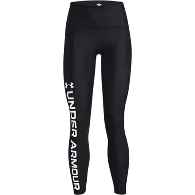 Under Armour Performance-legging met hoge taille voor dames (Zwart, Wit)