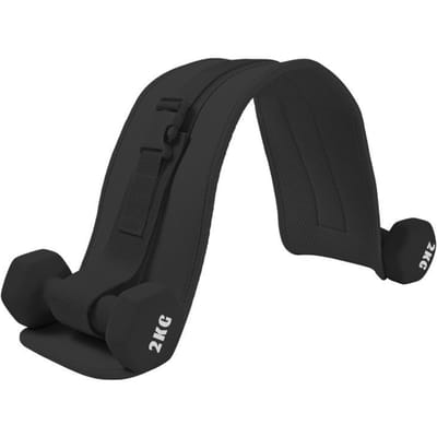 Heup Brug Veiligheidsgordel Kort Hulpstuk Halter Heupbrug Duwen Veiligheidsgordel Heup Duwen Krachttraining Fitness Mannen en Vrouwen Vetverbranding Taillebescherming