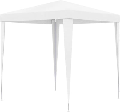 Partytent Gazebo - Tuinpaviljoen Afdak - Feesten Buiten - UV Waterbestendig - 2x2 meter - Wit