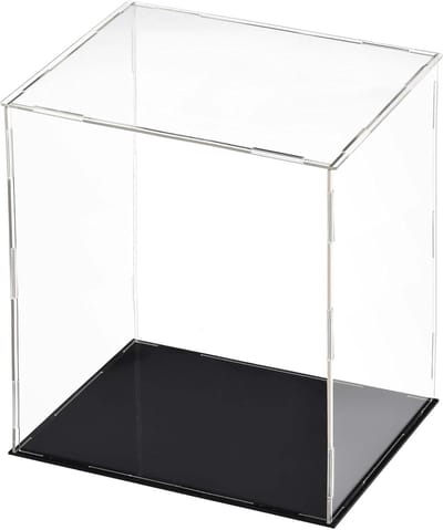 Acryl Transparante Display Case - 25 x 20 x 30 cm Stofdichte Beschermdoos voor Figuren, Speelgoed en Verzamelaars - Ideaal voor Thuisopslag en Presentatie