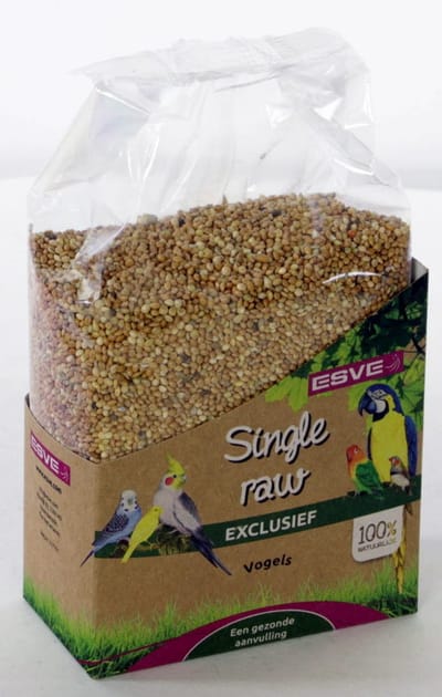 ESVE Milletzaad plata 600 g | enkelvoudig vogelzaad voor tuinvogels en volièrevogels