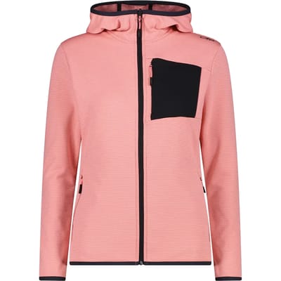 Dames hoodie met rits CMP Grid Tech