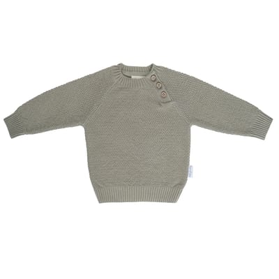 Baby's Only Truitje Willow - Baby truitje - Urban Green - Maat 56 - 100% ecologisch katoen - GOTS