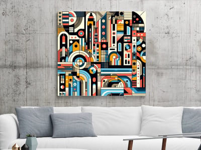 Kunstprint | Wanddecoratie | Forex | 100 × 100 cm