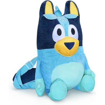 Sac à dos Peluches Bluey Bingo 45CM Sac de Rangement Sac à Snacks Poupées Peluches Périphériques Anime Cadeau d'Anniversaire pour Enfants