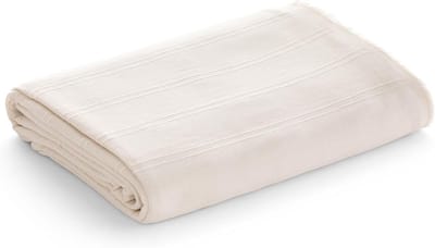 Dagdeken 180 x 140 cm - Ecru - Licht & duurzaam - Ideaal voor sofa of bed - ShopVlot