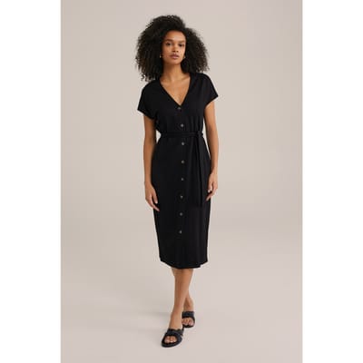 WE Fashion Dress Midi Black Taglia: XS | Abiti Midi Outlet | Donna | Nero