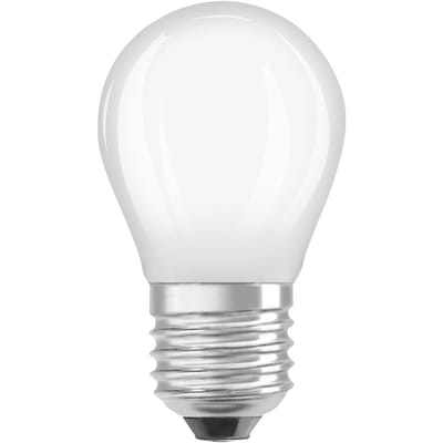 Osram LED Classic LED E27 Peer Filament Mat 1.2W 255lm - 827 Zeer Warm Wit | Vervangt 25W