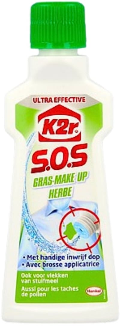 K2R - SOS Vlekverwijderaar - Gras & Make-up - 50ml - 1 stuk