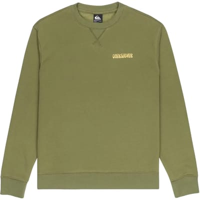 Quiksilver Salt Water Graphic Sweatshirt Groen L Man