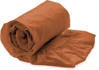 HnL Living - Hoeslaken - Perkal -  160 x 210 cm -  Terra
