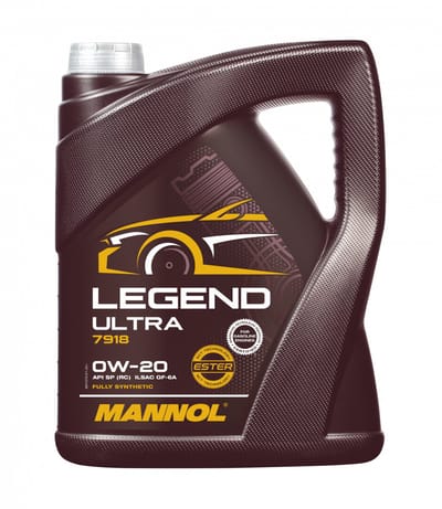 Mannol Legend Ultra | 0W20 Motorolie | 5 Liter | De Oliereus