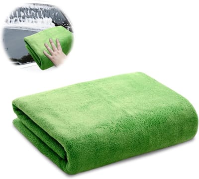 Auto Detailing Handdoeken - Droogdoeken Microvezel - Auto Drogen Polijsten - Ultra Absorberend Pluche - 30 x 70 CM - Groen
