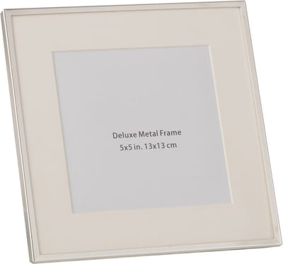 J-Line fotolijst Passe Partout Fijne Boord - metaal - zilver - 2 stuks