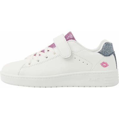 British Knights - Mist Meisjes Sneakers Laag - Maat 34 - Wit/Blauw/Roze - Meiden Schoenen