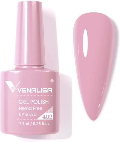 Venalisa UV Gellak Zacht Roze - 7.5 ml - Lavendel Gellak - Gellak Lila - Lila Gellak - Gellac Lila - Gellak Roze - Roze Gellak - Gellak Kleuren - Venalisa Gellak - Gellak Nagellak