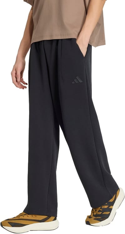 Adidas Soft Lux Straight Leg Tracksuit Bottoms Broeken Heren - Zwart - Maat XXXL - Poly Mesh