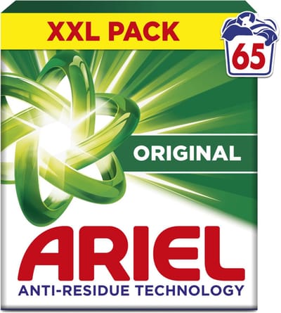 Ariel Waspoeder Original 65 Wasbeurten - 4 x 3,35 kg - Voordeelverpakking