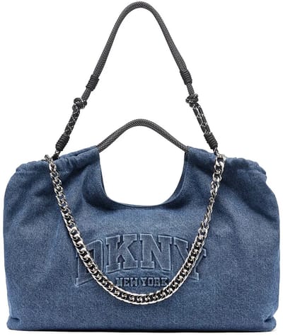 Dkny Mabel Large Schoudertas Blauw